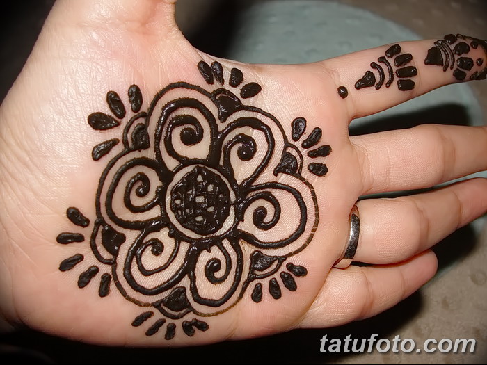 фото Мехенди цветок от 16.08.2017 №134 - Mehendi flower_tatufoto.com