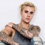 фото Тату Джастина Бибера от 08.08.2017 №017 - Justin Bieber's Tattoo_tatufoto.com