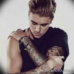 фото Тату Джастина Бибера от 08.08.2017 №020 - Justin Bieber's Tattoo_tatufoto.com