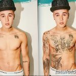фото Тату Джастина Бибера от 08.08.2017 №034 - Justin Bieber's Tattoo_tatufoto.com