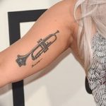 фото Тату Леди Гаги от 25.08.2017 №015 - Tattoo 13 - Lady Gaga Tattoo - tatufoto.com