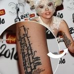 фото Тату Леди Гаги от 25.08.2017 №072 - Tattoo 13 - Lady Gaga Tattoo - tatufoto.com