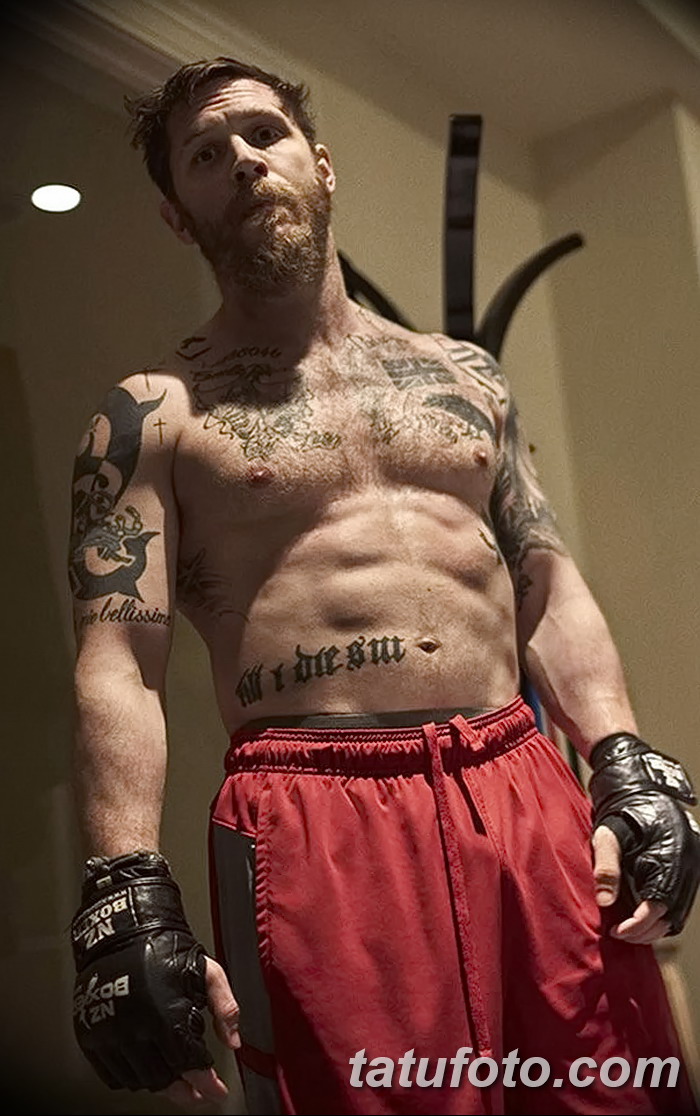 фото Тату Тома Харди от 07.08.2017 №034 - Tom Hardy's Tattoo_tatufoto.com