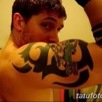 фото Тату Тома Харди от 07.08.2017 №047 - Tom Hardy's Tattoo_tatufoto.com