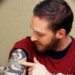 фото Тату Тома Харди от 07.08.2017 №049 - Tom Hardy's Tattoo_tatufoto.com