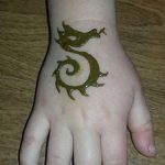 фото дракон хной от 02.08.2017 №005 - Dragon henna_tatufoto.com