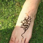 фото дракон хной от 02.08.2017 №034 - Dragon henna_tatufoto.com
