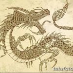 фото дракон хной от 02.08.2017 №053 - Dragon henna_tatufoto.com