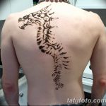фото дракон хной от 02.08.2017 №058 - Dragon henna_tatufoto.com