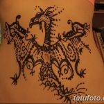 фото дракон хной от 02.08.2017 №060 - Dragon henna_tatufoto.com