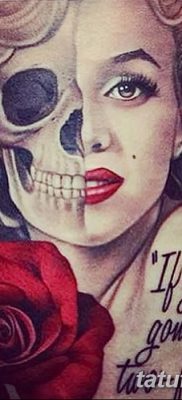 фото тату Мэрилин Монро от 08.08.2017 №010 — Tattoo Marilyn Monroe_tatufoto.com
