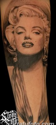фото тату Мэрилин Монро от 08.08.2017 №028 — Tattoo Marilyn Monroe_tatufoto.com
