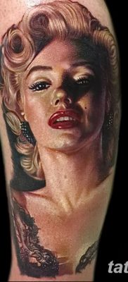 фото тату Мэрилин Монро от 08.08.2017 №030 — Tattoo Marilyn Monroe_tatufoto.com