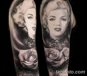 фото тату Мэрилин Монро от 08.08.2017 №031 - Tattoo Marilyn Monroe_tatufoto.com