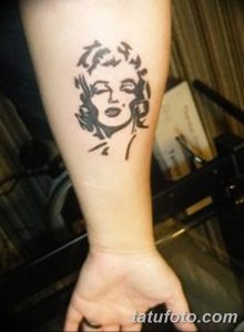 фото тату Мэрилин Монро от 08.08.2017 №032 - Tattoo Marilyn Monroe_tatufoto.com