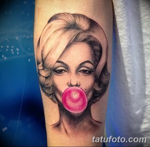 фото тату Мэрилин Монро от 08.08.2017 №038 - Tattoo Marilyn Monroe_tatufoto.com