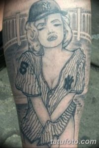 фото тату Мэрилин Монро от 08.08.2017 №039 - Tattoo Marilyn Monroe_tatufoto.com