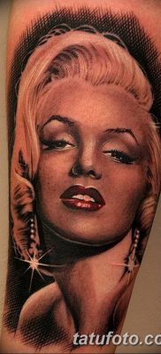 фото тату Мэрилин Монро от 08.08.2017 №046 — Tattoo Marilyn Monroe_tatufoto.com