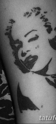 фото тату Мэрилин Монро от 08.08.2017 №054 — Tattoo Marilyn Monroe_tatufoto.com