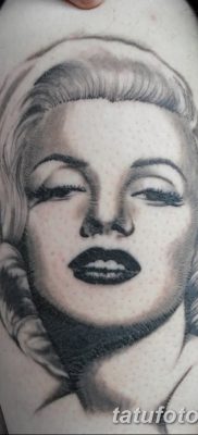фото тату Мэрилин Монро от 08.08.2017 №101 — Tattoo Marilyn Monroe_tatufoto.com