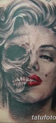 фото тату Мэрилин Монро от 08.08.2017 №115 — Tattoo Marilyn Monroe_tatufoto.com