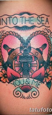 фото тату в стиле олд скул от 21.08.2017 №056 — Old school tattoo — tatufoto.com