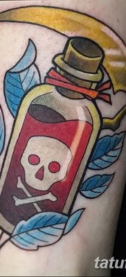 фото тату в стиле олд скул от 21.08.2017 №078 — Old school tattoo — tatufoto.com