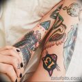 фото тату в стиле олд скул от 21.08.2017 №121 - Old school tattoo - tatufoto.com