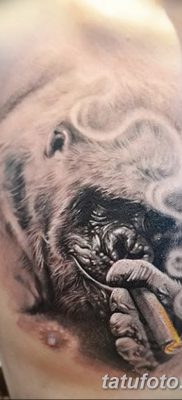 фото тату горилла от 27.08.2017 №025 — Gorilla tattoo — tatufoto.com