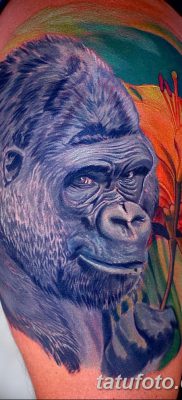 фото тату горилла от 27.08.2017 №031 — Gorilla tattoo — tatufoto.com