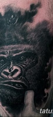 фото тату горилла от 27.08.2017 №047 — Gorilla tattoo — tatufoto.com