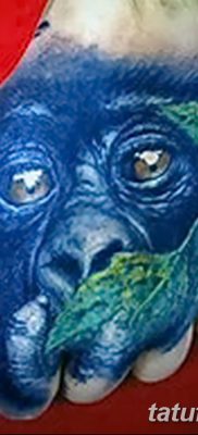 фото тату горилла от 27.08.2017 №129 — Gorilla tattoo — tatufoto.com