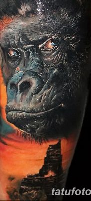 фото тату горилла от 27.08.2017 №137 — Gorilla tattoo — tatufoto.com