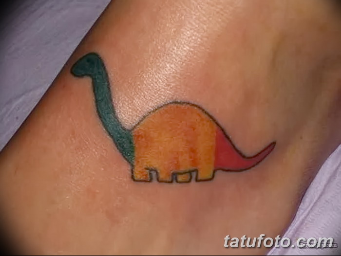 фото тату динозавр от 18.08.2017 №007 — Dinosaur tattoo_tatufoto.com