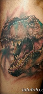 фото тату динозавр от 18.08.2017 №114 — Dinosaur tattoo_tatufoto.com