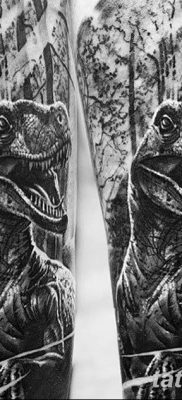 фото тату динозавр от 18.08.2017 №118 — Dinosaur tattoo_tatufoto.com