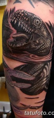 фото тату динозавр от 18.08.2017 №119 — Dinosaur tattoo_tatufoto.com