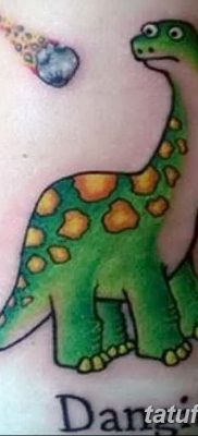 фото тату динозавр от 18.08.2017 №135 — Dinosaur tattoo_tatufoto.com