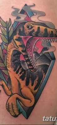 фото тату динозавр от 18.08.2017 №139 — Dinosaur tattoo_tatufoto.com