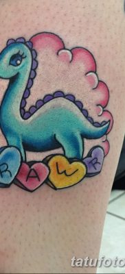 фото тату динозавр от 18.08.2017 №150 — Dinosaur tattoo_tatufoto.com