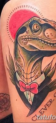 фото тату динозавр от 18.08.2017 №152 — Dinosaur tattoo_tatufoto.com