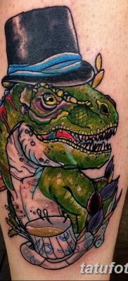 фото тату динозавр от 18.08.2017 №159 — Dinosaur tattoo_tatufoto.com