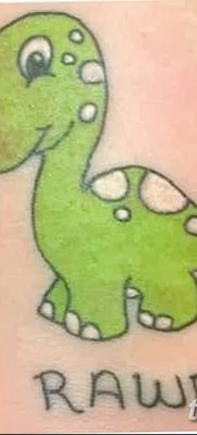 фото тату динозавр от 18.08.2017 №175 — Dinosaur tattoo_tatufoto.com
