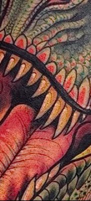 фото тату динозавр от 18.08.2017 №192 — Dinosaur tattoo_tatufoto.com