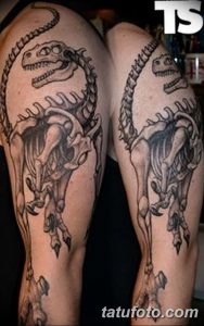 фото тату динозавр от 18.08.2017 №200 - Dinosaur tattoo_tatufoto.com