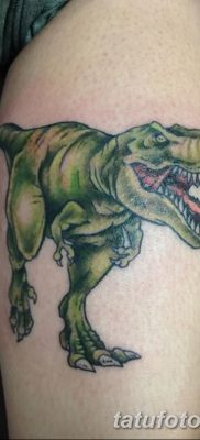 фото тату динозавр от 18.08.2017 №202 — Dinosaur tattoo_tatufoto.com