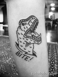 фото тату динозавр от 18.08.2017 №205 - Dinosaur tattoo_tatufoto.com