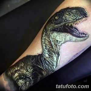 фото тату динозавр от 18.08.2017 №250 - Dinosaur tattoo_tatufoto.com