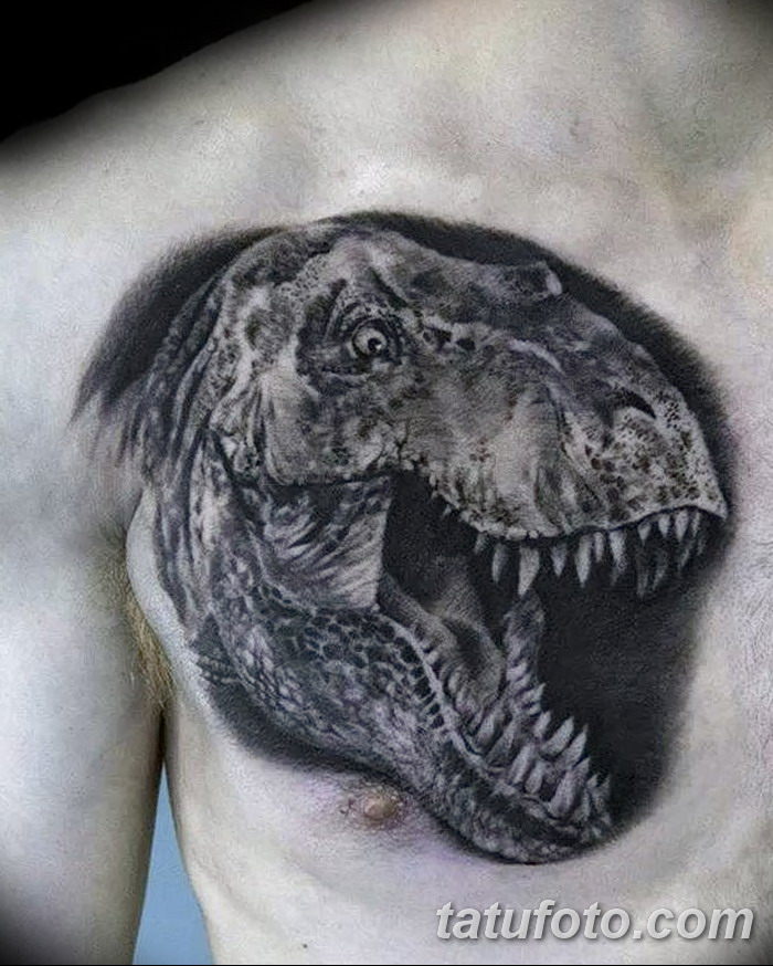фото тату динозавр от 18.08.2017 №256 - Dinosaur tattoo_tatufoto.com