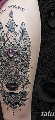 фото тату доберман от 18.08.2017 №012 — Doberman tattoo_tatufoto.com